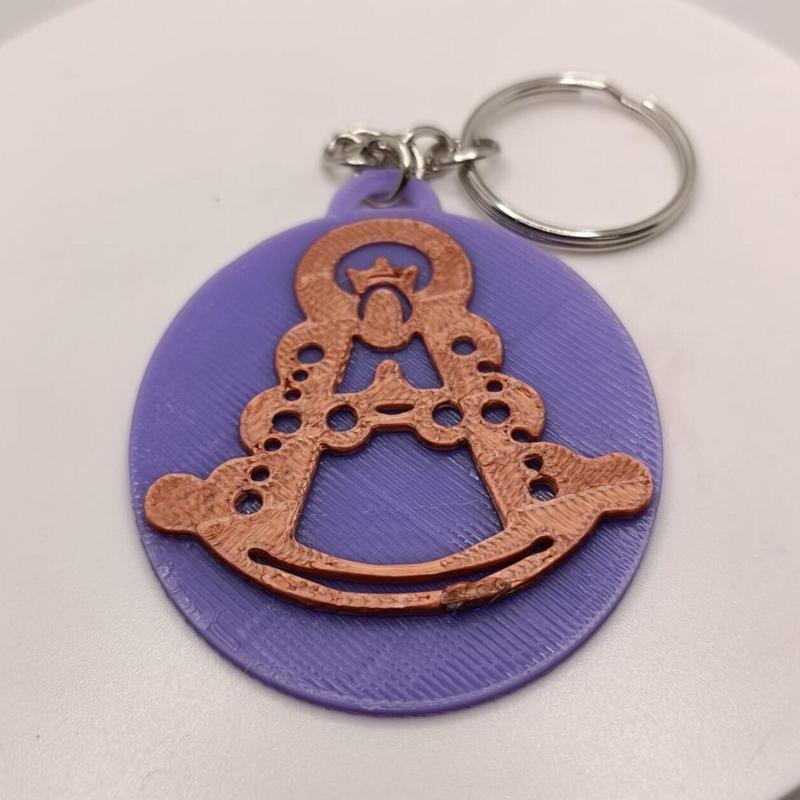 KEY RING "VIRGEN DEL ROCIO" (OTHER MODEL)