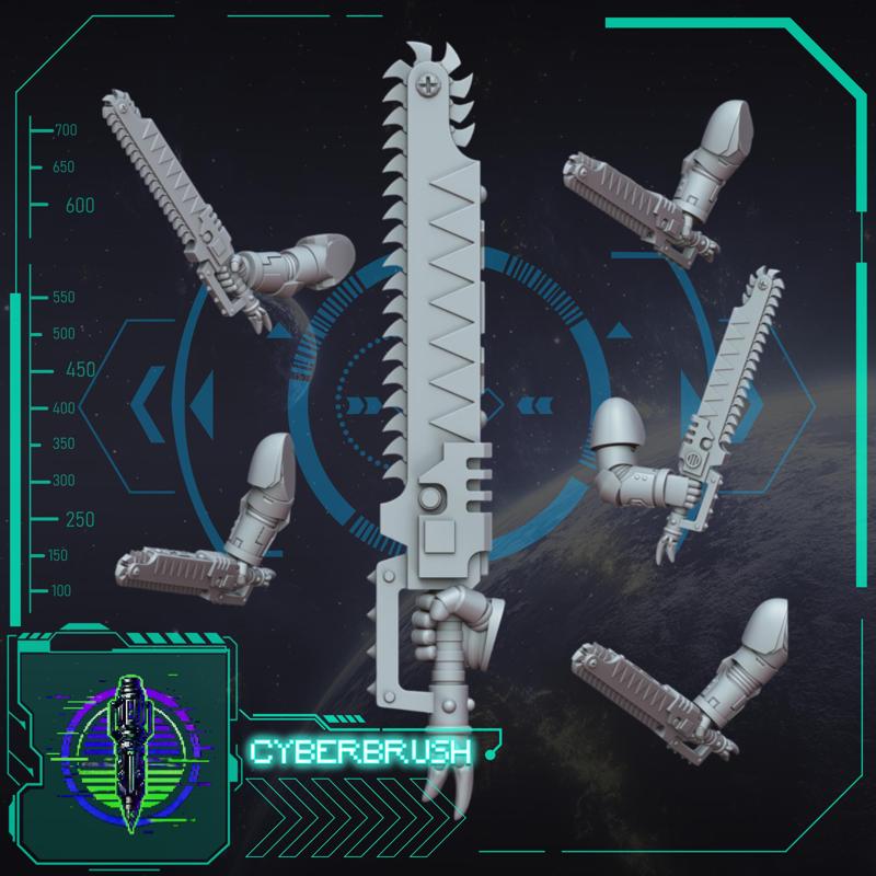 Space Vikings Chainsword set 2