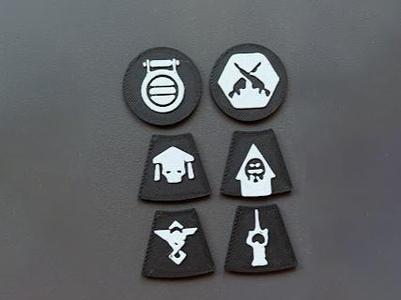 Kill Team Kasrkin Tokens