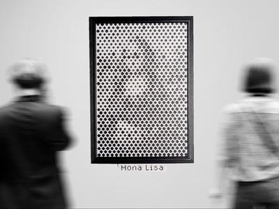 Mona Lisa Pixel Art
