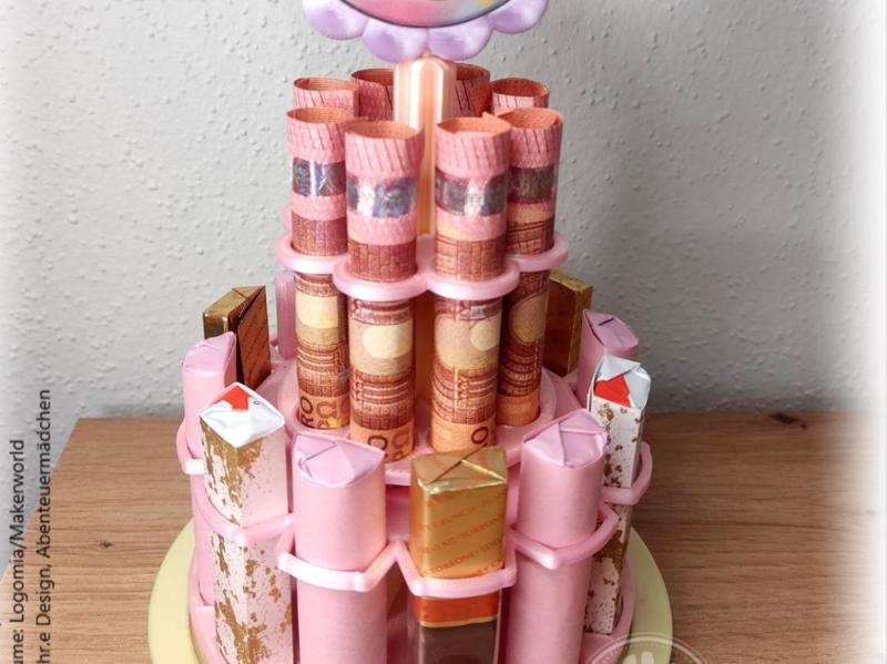 Universal Cake - Stand for Chocolate Bars / Money