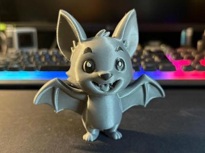 Cartoon Bat Figurine