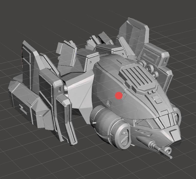 Starcraft Terran Valkyrie