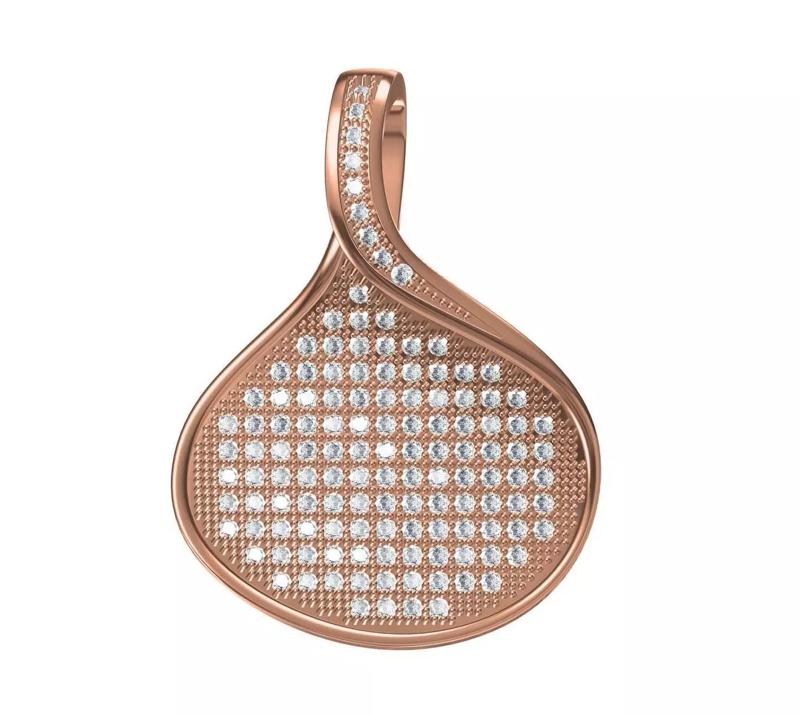 Women Unique Pendant STL JCD Details