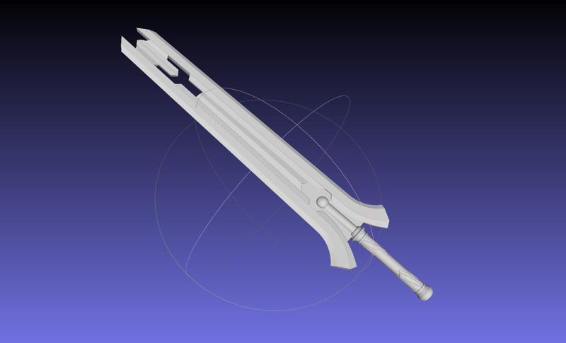 Sword Art Online Kirito Ordinal Scale Finale Sword