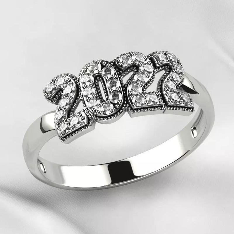 2022 Year Gold or Silver Ring