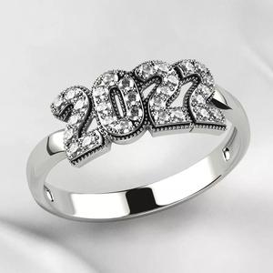 2022 Year Gold or Silver Ring