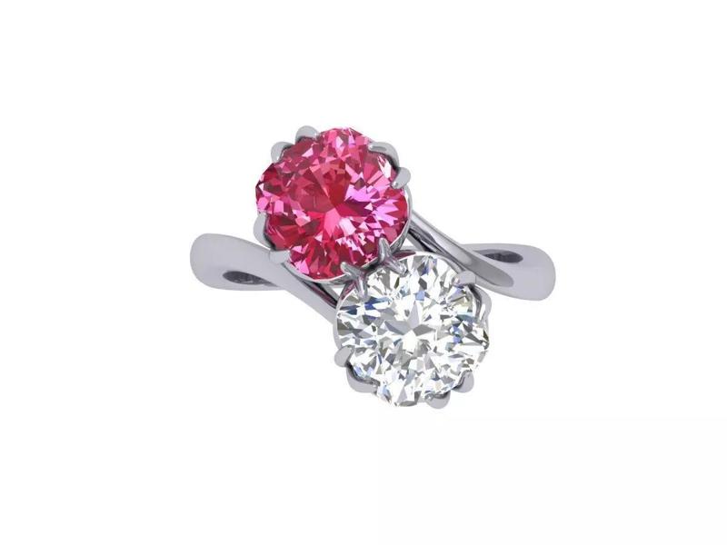 2-Stone-Ring
