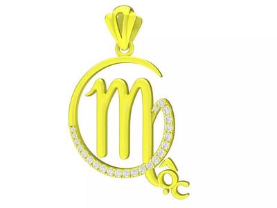 7013 Vietnamese Letter Pendant
