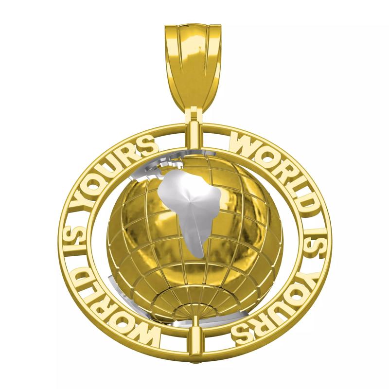 World is your pendant without Diamond