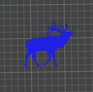 red deer keychain hunt