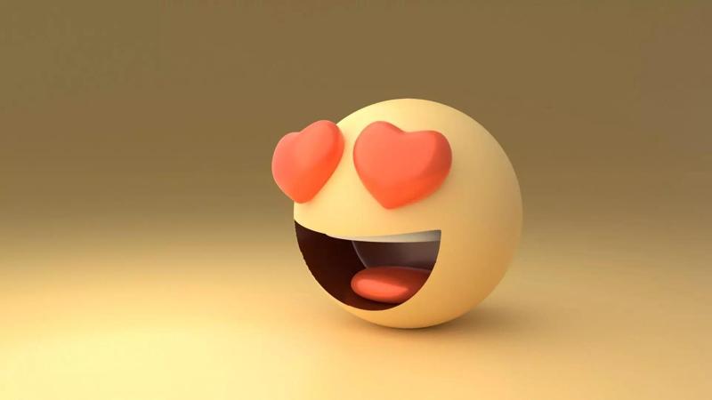 Love Emoji 3D