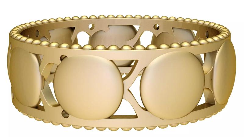 HEART COMPASS RING 3D PRINTABLE MODEL