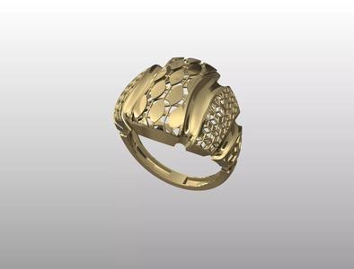 Golden Harmony Ring