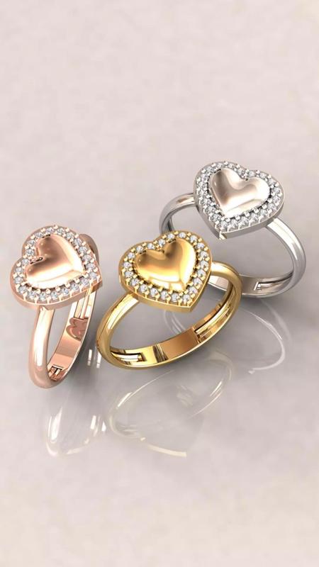 heart ring