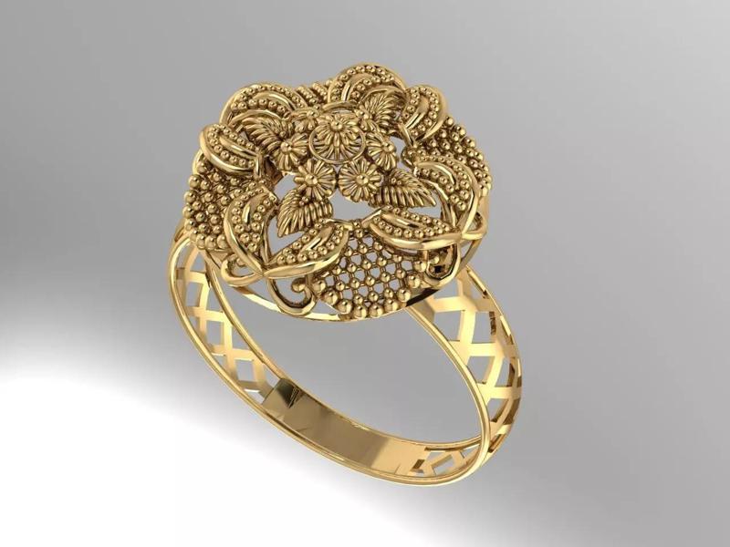 Gold Ring 36