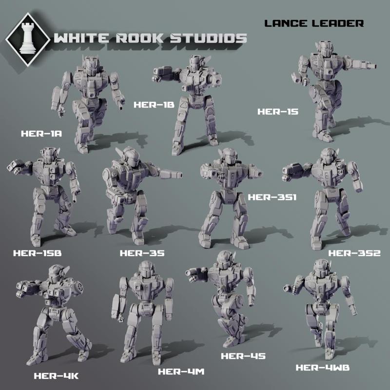 American Mecha - Hermeias - Lance Leader