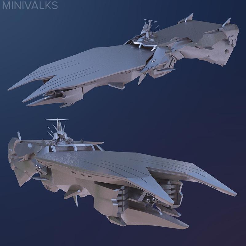 Macross Frontier - Battle 25 (1/4000 SCALE)