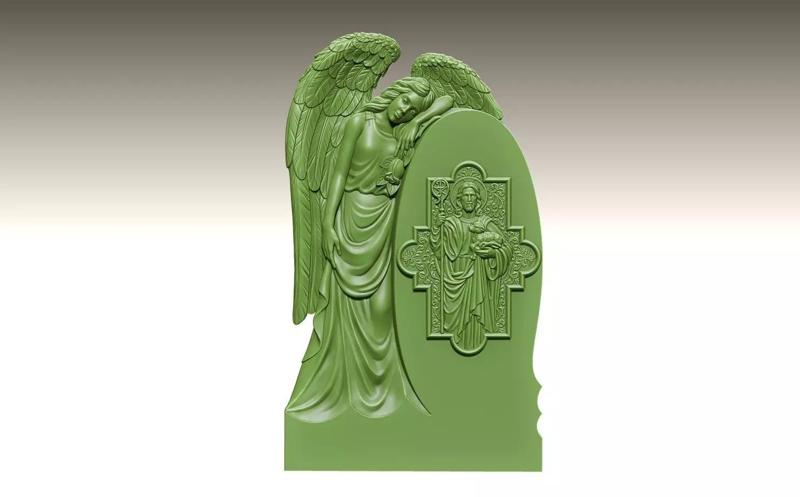 Angel Tombstone  Christian Art