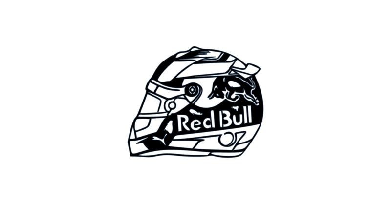 Redbull F1 Helmet