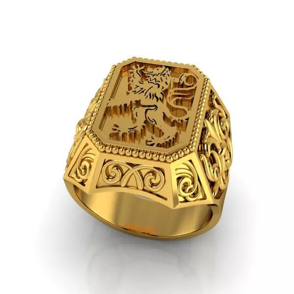 Coat Of Arms Ring Family Crest Ring