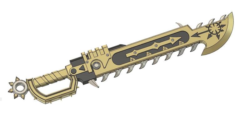 Chaos Chain Sword