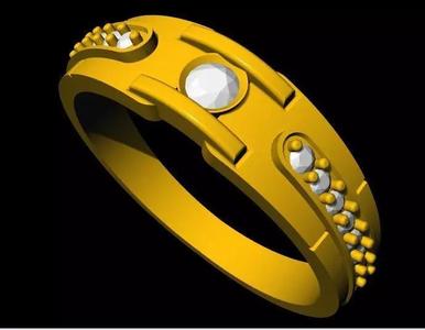 Cluster Ring 3dm file