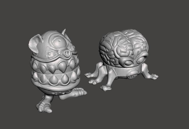 GHOSTBUSTERS MINI GOOPERS VINTAGE