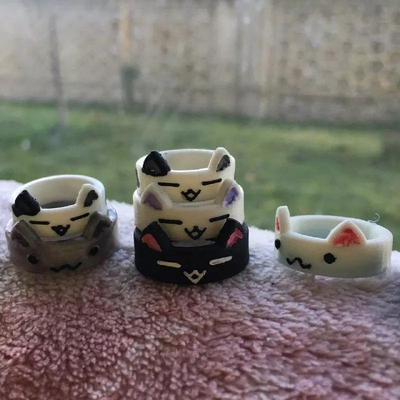 cute cat ring