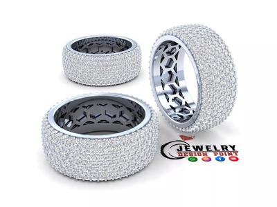 Custom Diamond Eternity Diamond Ring - Eternity Ring