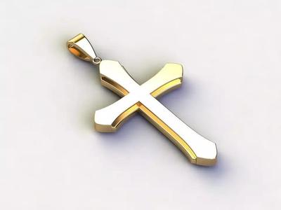 Cross Jesus Christ Pendant Cad P3