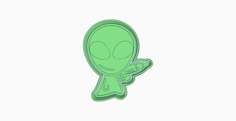 ALIEN COOKIE CUTTER