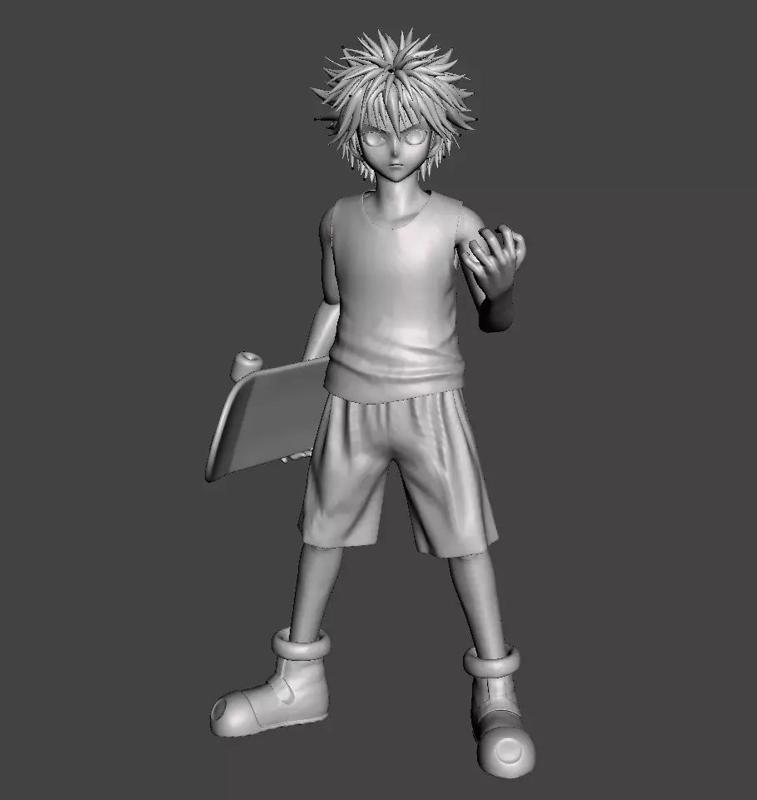 Killua Zoldyck 3D Model