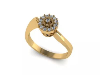 Fashion ring for daimond