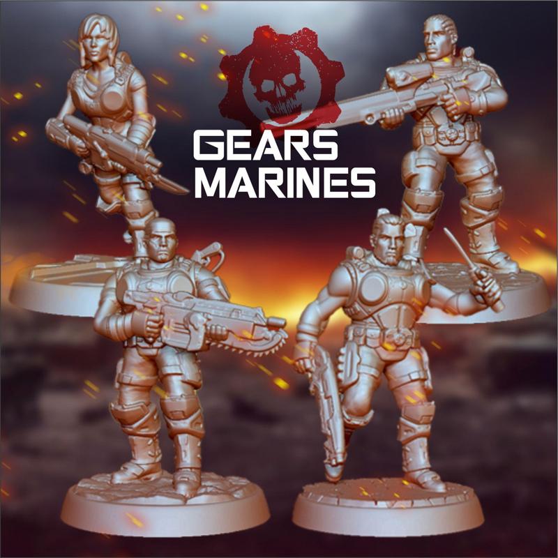 Delta One - Gears Marines PACK