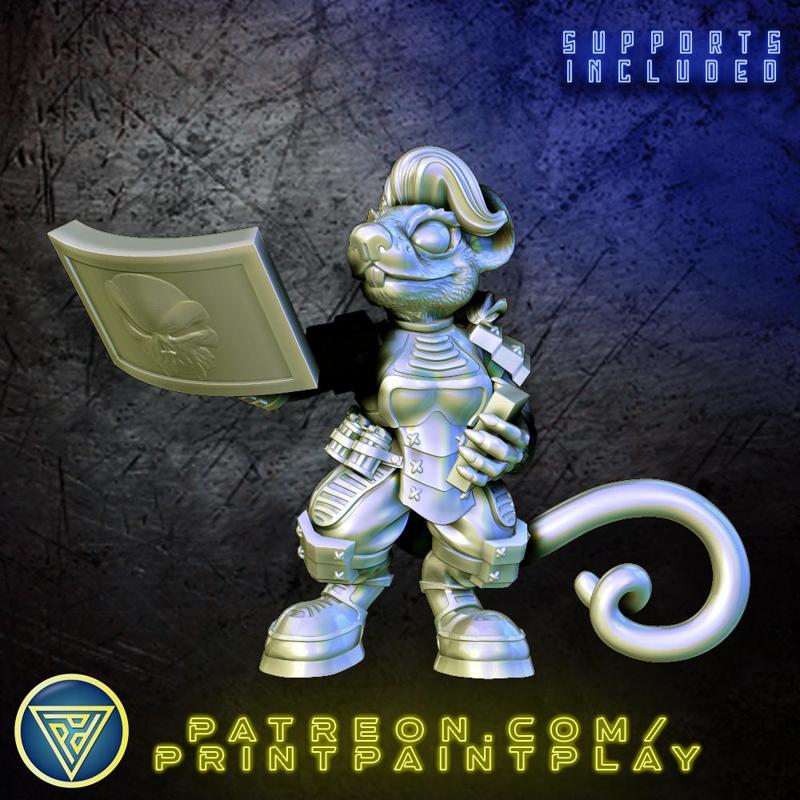 Space Ratfolk Hacker