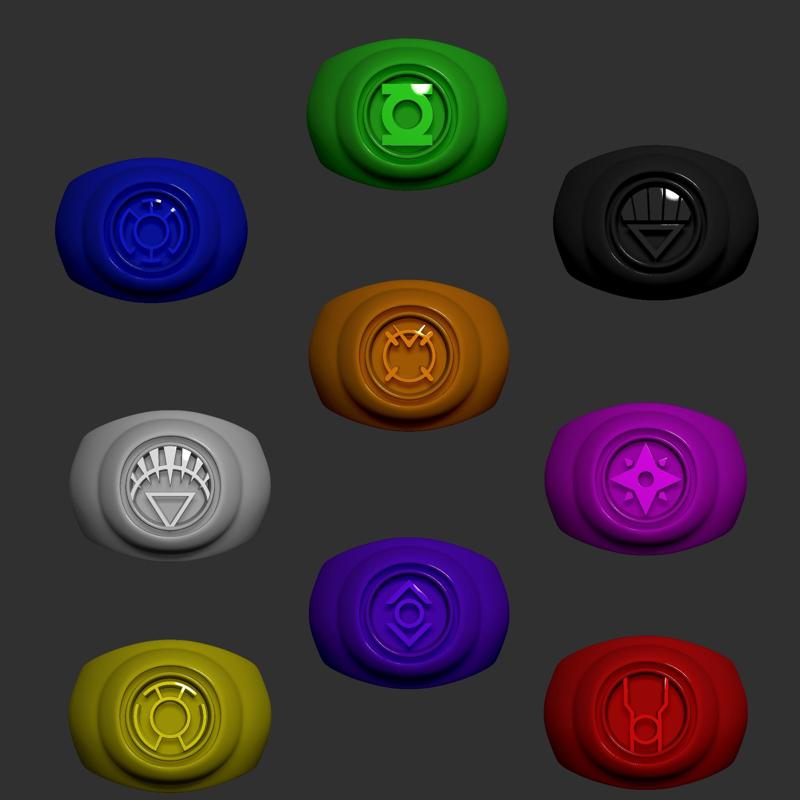 DC - Lantern Corps ALL Corps