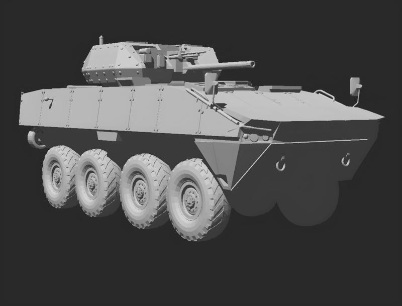 Patria amv 28 with mct 30 turret