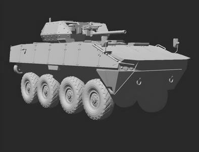 Patria amv 28 with mct 30 turret