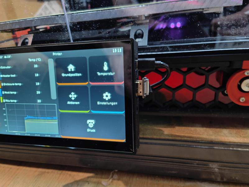 BTT HDMI7 Frame (PiTFT mounting compatible)