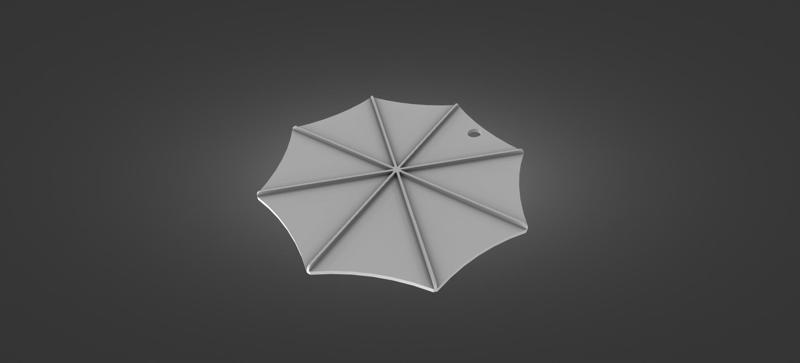 Residual Evil logo - Keychain