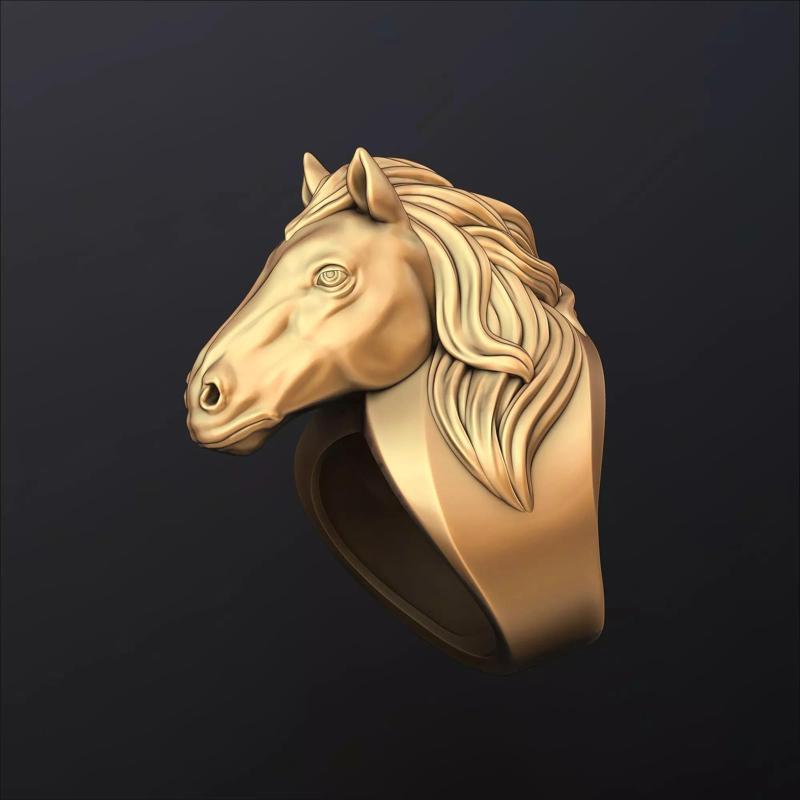 Horse Head Ring