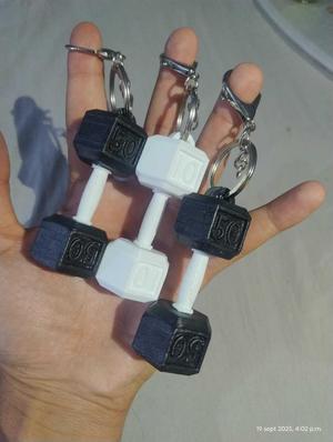 Dumbbell Keychain, Gym