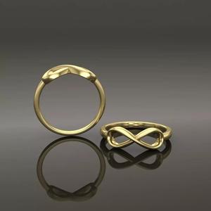 Infinity Band Ring Mix Size