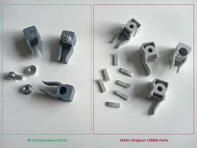 Sliding Door Stopper (Replacement for Ikea's part 128866)