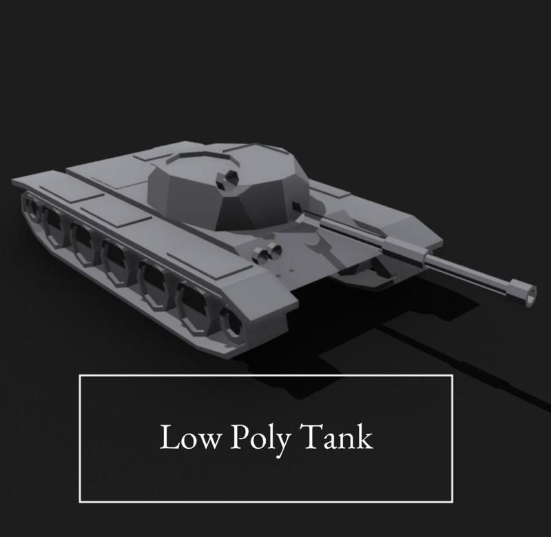 Low Poly Tank