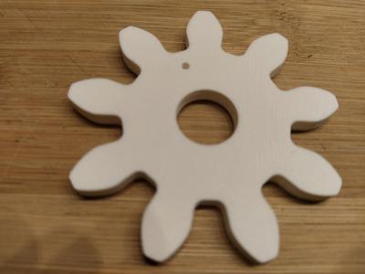 Gear key ring