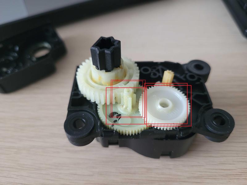 Gears for Visteon VP1S7H-19E616-BB actuator