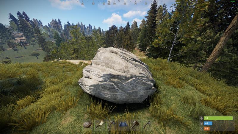 Rust Ore and Stone Node