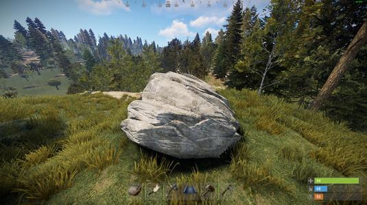 Rust Ore and Stone Node
